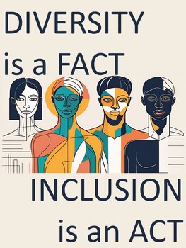 Preview of DIVERSITY & INCLUSION POSTER (FULL COLOR, 1 PAGE, JPG), BULLETIN BOARD