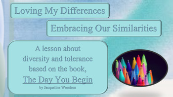 Preview of DIVERSITY TOLERANCE EMPATHY Day You Begin READY TO USE SEL LESSON 2 Vid