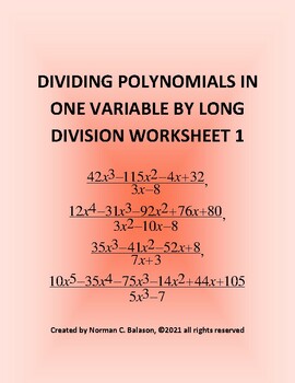 algebra if8762 factoring trinomials worksheet