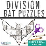 DIVISION Bat Math Craft Puzzle | Halloween Nocturnal Anima