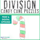 DIVISION Candy Cane Math Center Activity | FUN Christmas D