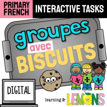 Preview of DIVISION MAKING EQUAL GROUPS | DIGITAL INTERACTIVE MATH ACTIVITY