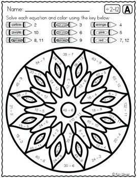 Download 342+ Mandala Coloring Pages By Numbers PNG PDF File