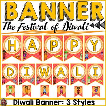 Diwali Craft Display Banners by Teach2Tell | Teachers Pay Teachers