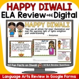 Diwali Reading ELA Digital Review Activities