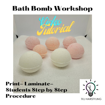 Preview of DIY Bath Bomb Workshop - Cosmetology - Beauty