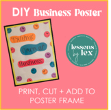 DIY Business Poster