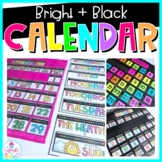 DIY Calendar Kit: Bright & Black