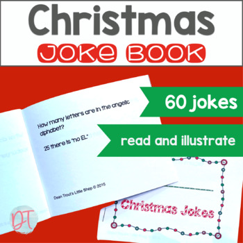 Christmas Joke Books for Speech Therapy | Articulation | TpT