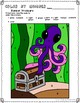 DIY Color by Number Clip Art: Mermaid and Octopus by ...