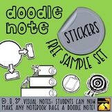 DIY Doodle Note Stickers - Free Sample