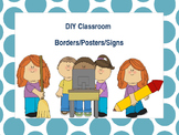 DIY Editable Classroom borders