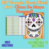 DIY Google Pixel Art - Cinco De Mayo Theme
