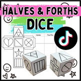 DIY Halves and Fourths Dice