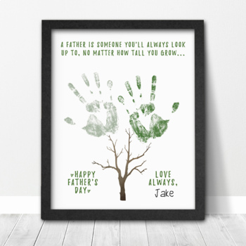 Handprint Baseball Father's Day Gift with Free Printable Poem  Diy father's  day crafts, Father's day diy, Birthday present for boyfriend