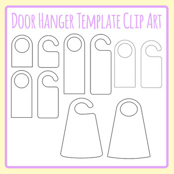 Blank Door Hanger Template (Teacher-Made) - Twinkl