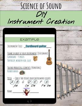Preview of DIY Make Your Own Instrument | Science of Sound Project