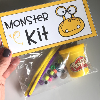 Halloween Play-Doh Monster Kits w/ Free Printable - The Simply