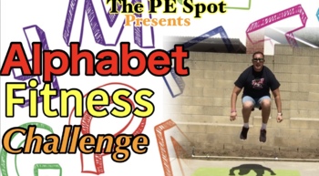 Preview of DIY PE Games: "Alphabet Fitness"
