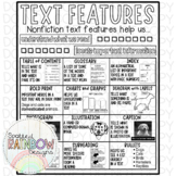 DIY Printable Jumbo Text Features Reading Traceable Anchor
