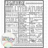 DIY Printable Traditional Literature Reading Traceable Anc