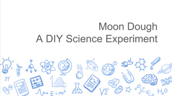 Preview of DIY Science Experiment - Moon Dough