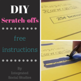 DIY Scratch-off Instructions