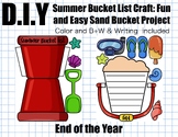 DIY Summer Bucket List Craft Fun and Easy Sand Bucket Proj