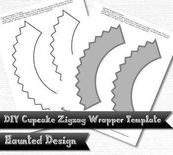 cupcake wrapper template