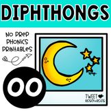OO Diphthongs Phonics Word Work Printables