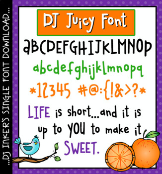 Preview of DJ Juicy Font Download