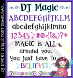DJ Magic Font Download - Distance Learning