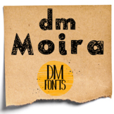 DM Fonts- DM Moira - Commercial and Non-Commercial License
