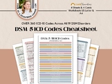DMS 5 ICD-10 Codes