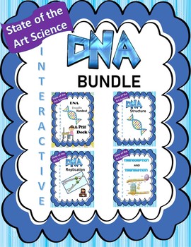 Preview of DNA Biology Unit BUNDLE (Doodle Handouts & Pear Decks)