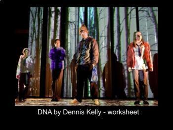 Preview of DNA Dennis Kelly - Worksheet