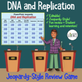 DNA Structure and Replication Jeopardy Review Game