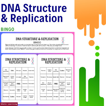 Preview of DNA Discovery Bingo: Unravel the Genetic Mysteries!