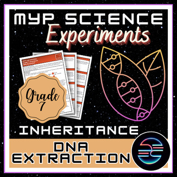 Preview of DNA Extraction Experiment - Inheritance - Grade 7 MYP Science