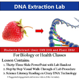 DNA Extraction Lab - View Plant & Animal DNA - & Science L