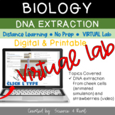 DNA Extraction - VIRTUAL LAB (Digital/Printable)