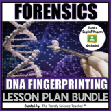 DNA FINGERPRINTING/PROFILING LESSON PLAN BUNDLE (FORENSICS)