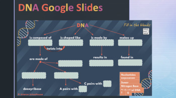 Preview of DNA Google Slides Interactive