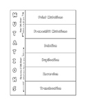 DNA Mutations Graphic Organizer Foldable Notes (with Answer Key)