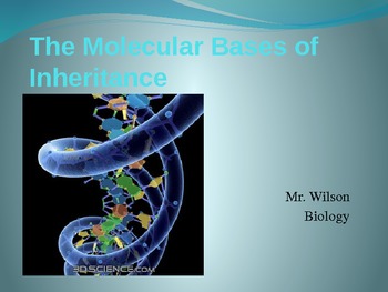 Preview of DNA Powerpoint Presentation with 10 Question Quiz (32 slides)