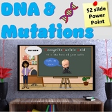 DNA, Protein Synthesis and Mutations PowerPoint