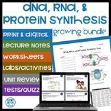 DNA and RNA Unit Growing Bundle (print and digital resources)