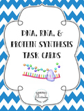 DNA, RNA, and Protein Synthesis Task Cards