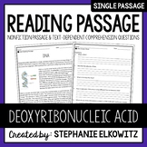 DNA Reading Passage | Printable & Digital