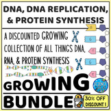 DNA, DNA Replication, and Protein Synthesis Growing Bundle